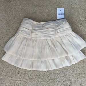 Gold/Cream shimmery skirt